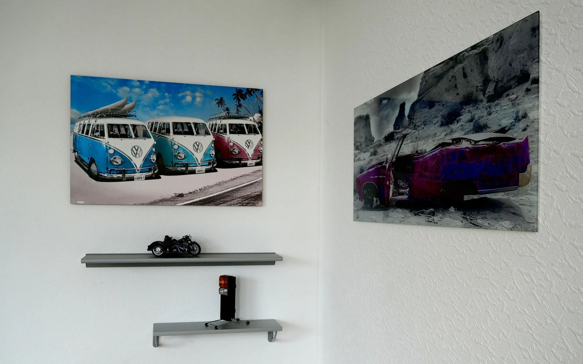 Wandbild im Theorieraum in Kirchhain